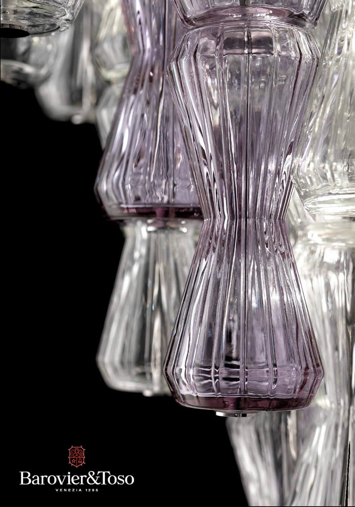 Clepsydra Ceiling Lamp by Barovier&amp;Toso Murano Ceiling Lamps Barovier & Toso