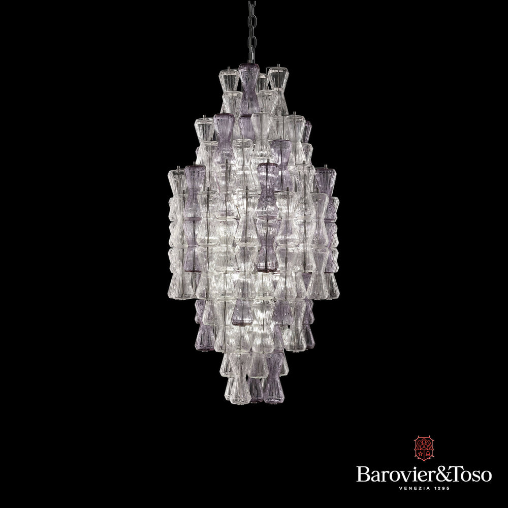 Clepsydra Suspension Lamp by Barovier&amp;Toso Murano Suspension Lamps Barovier & Toso