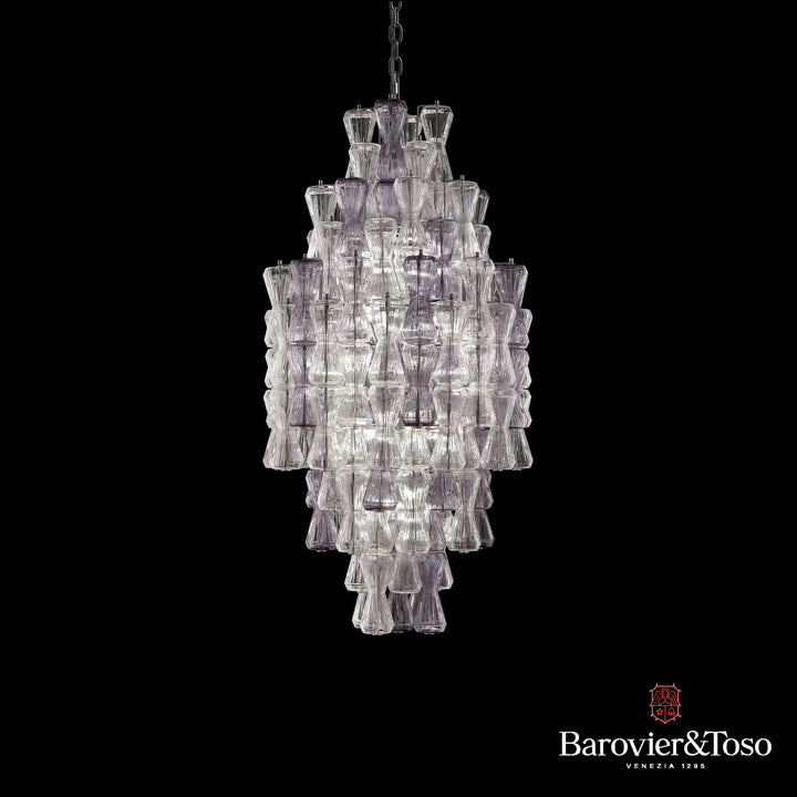 Clepsydra Suspension Lamp by Barovier&amp;Toso Murano Suspension Lamps Barovier & Toso