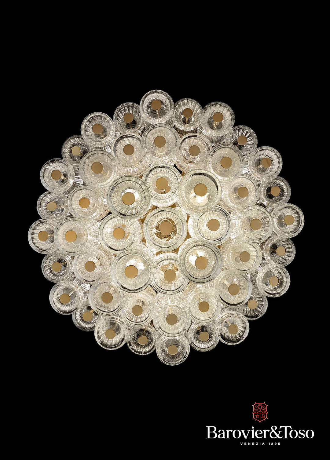 Clepsydra Suspension Lamp by Barovier&amp;Toso Murano Suspension Lamps Barovier & Toso