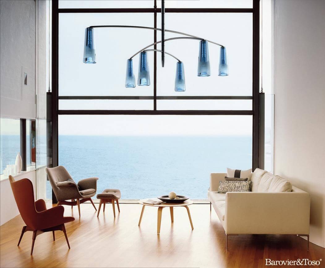 Colimaçon Chandelier by Barovier&amp;Toso Murano Chandeliers Barovier & Toso