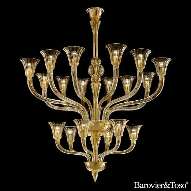 Degas Chandelier by Barovier&amp;Toso Murano Chandeliers Barovier & Toso