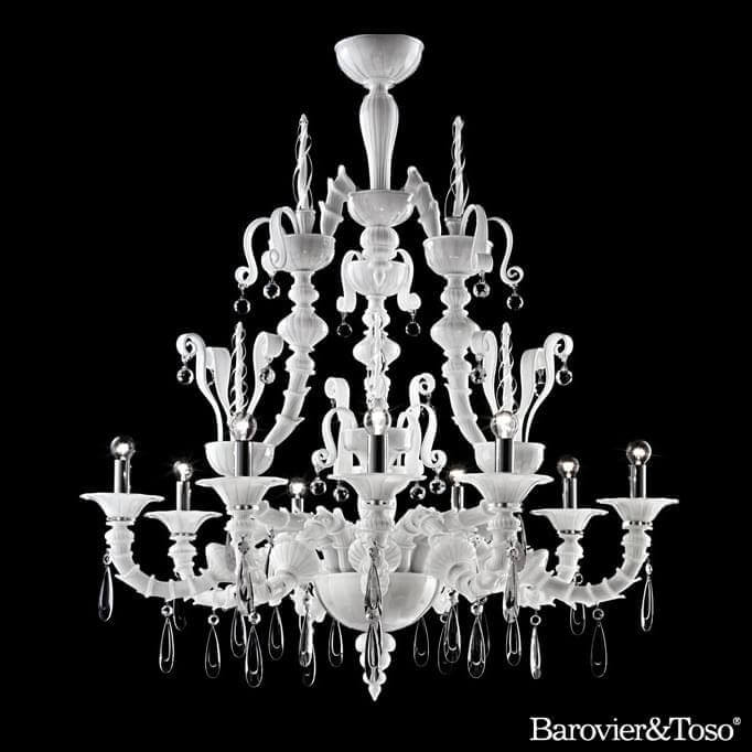 Dhamar Chandelier by Barovier&amp;Toso Murano Chandeliers Barovier & Toso