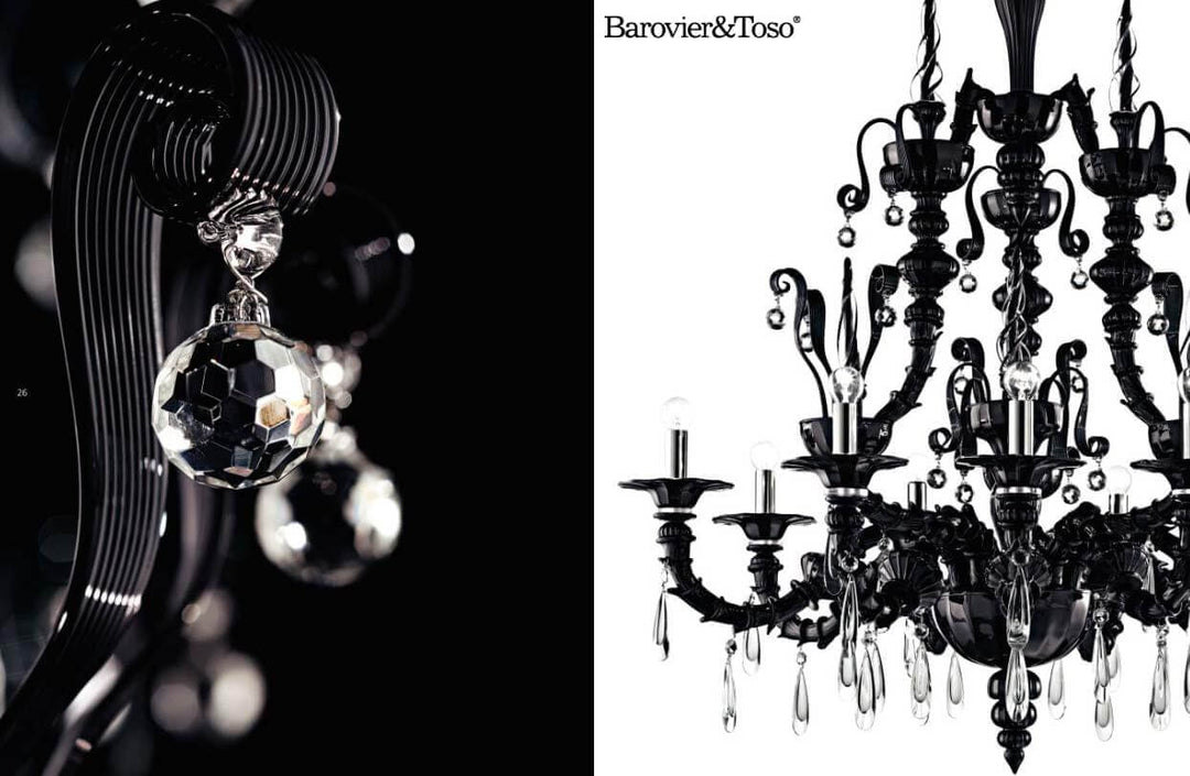 Dhamar Chandelier by Barovier&amp;Toso Murano Chandeliers Barovier & Toso