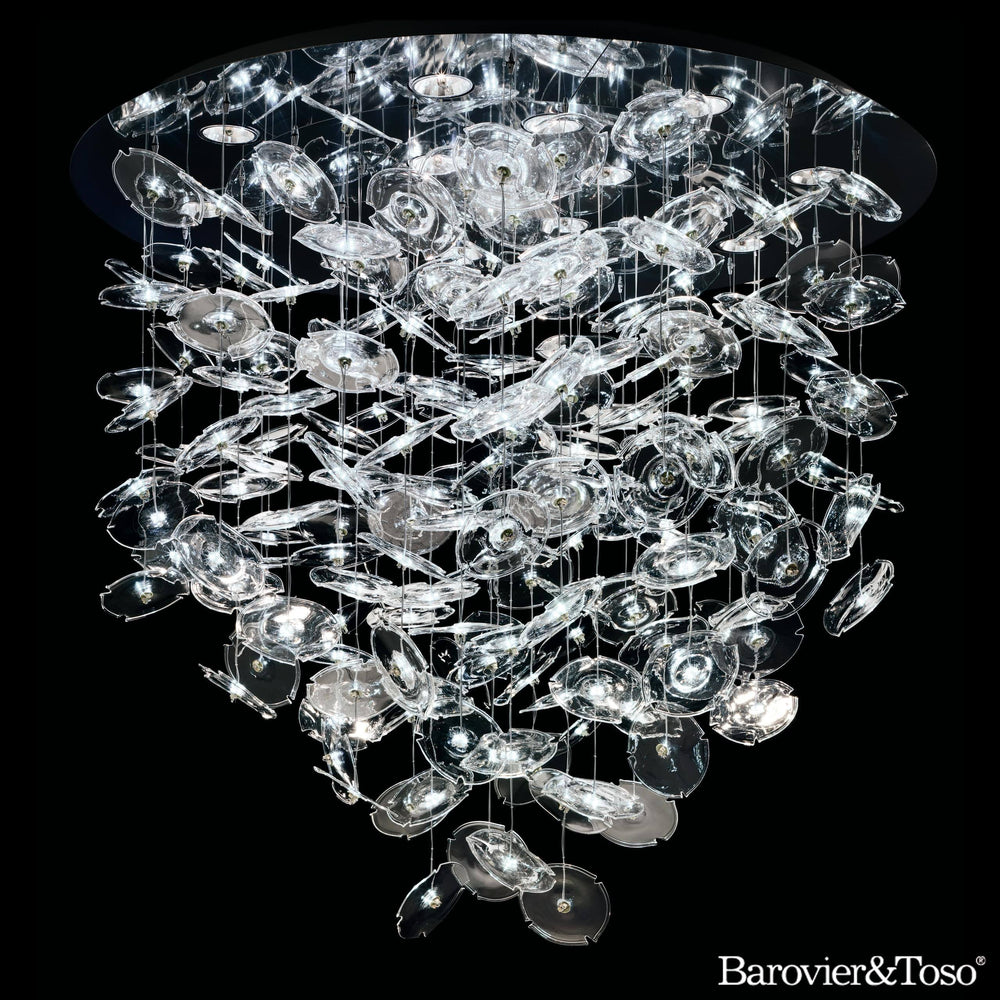 Exagon Suspension Lamp by Barovier&amp;Toso Murano Suspension Lamps Barovier & Toso