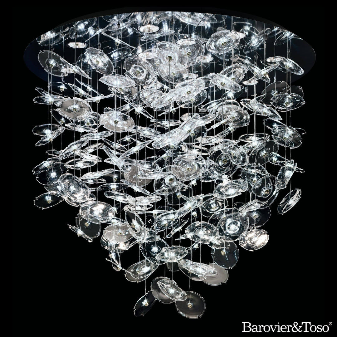 Exagon Suspension Lamp by Barovier&amp;Toso Murano Suspension Lamps Barovier & Toso