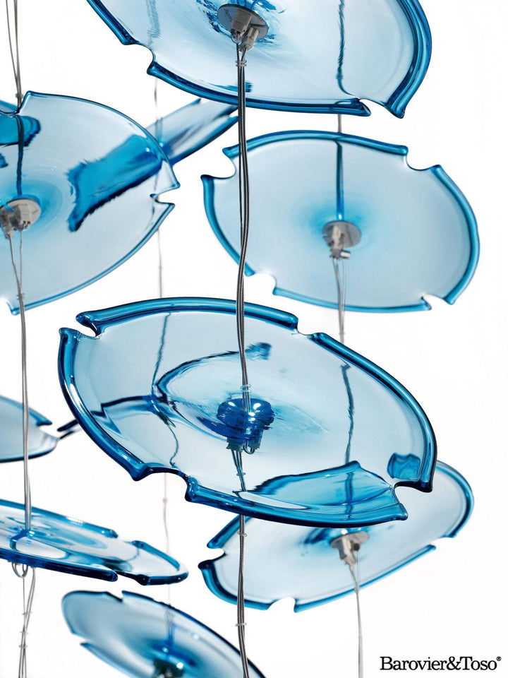 Exagon Suspension Lamp by Barovier&amp;Toso Murano Suspension Lamps Barovier & Toso