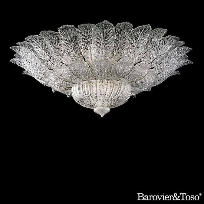 Excelsior Ceiling Lamp by Barovier&amp;Toso Murano Ceiling Lamps Barovier & Toso