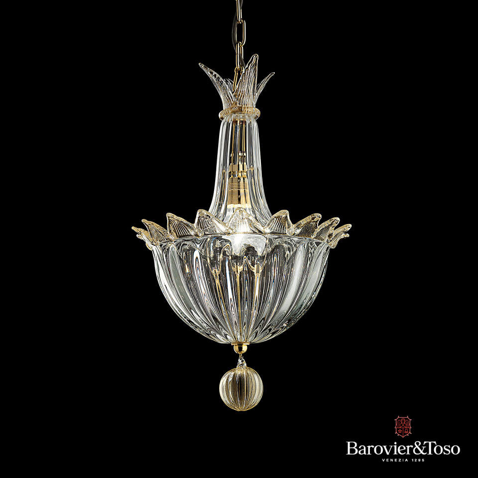 Fanali Veneziani Suspension Lamp by Barovier&amp;Toso v1 Chandeliers & Suspension Lamps Barovier & Toso