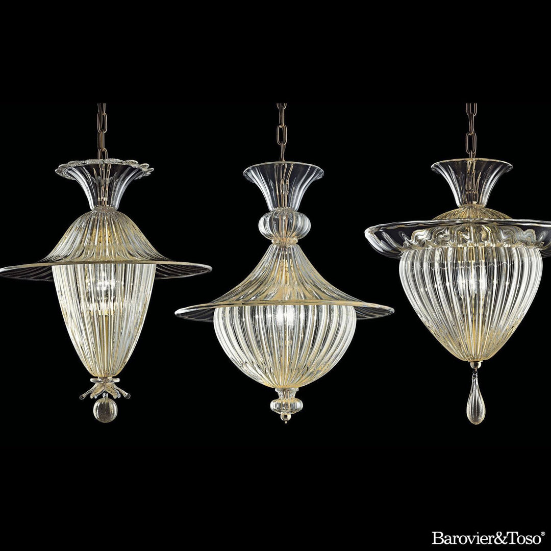 Fanali Veneziani Suspension Lamp by Barovier&amp;Toso v2 Chandeliers & Suspension Lamps Barovier & Toso