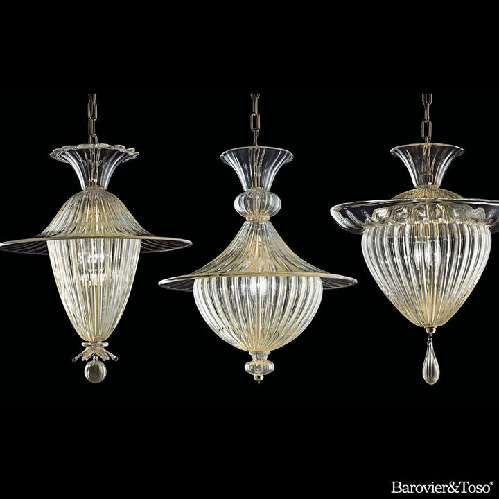 Fanali Veneziani Suspension Lamp by Barovier&amp;Toso v2 Chandeliers & Suspension Lamps Barovier & Toso