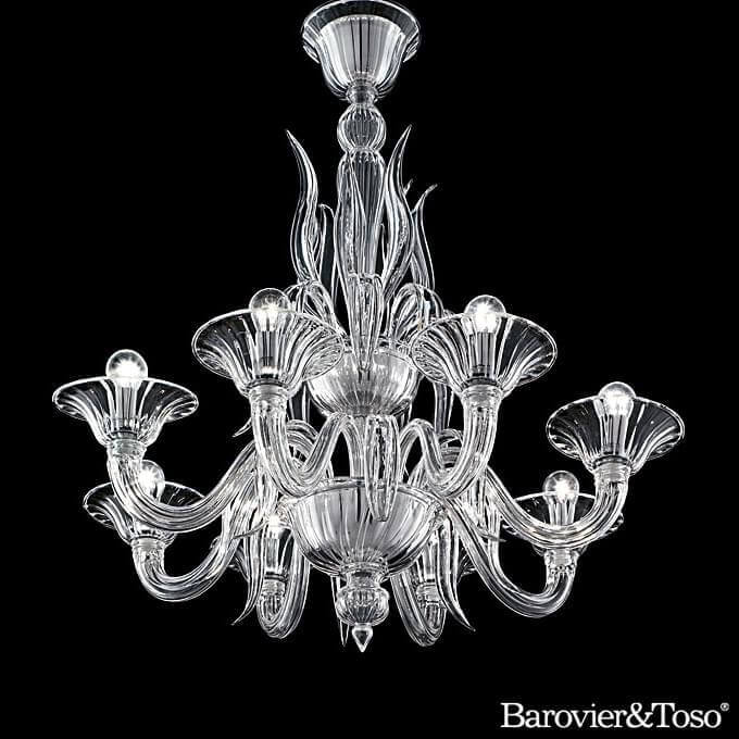 Fauve Chandelier by Barovier&amp;Toso Murano Chandeliers Barovier & Toso