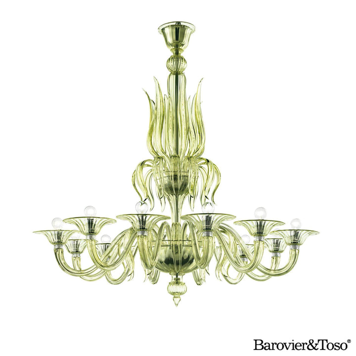 Fauve Chandelier by Barovier&amp;Toso Murano Chandeliers Barovier & Toso