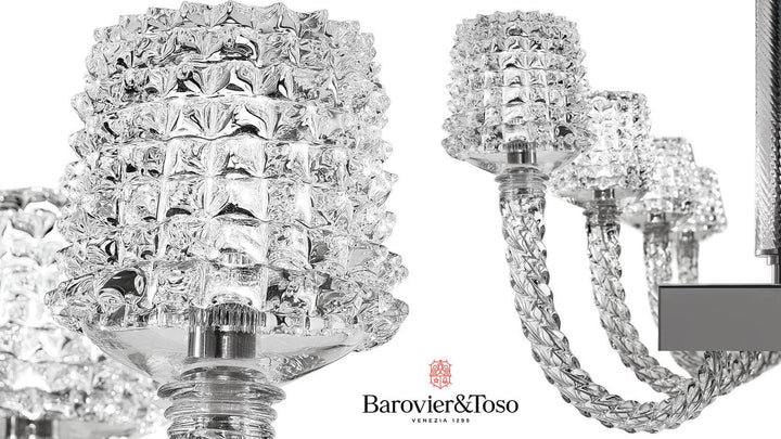 Florian Chandelier by Barovier&amp;Toso Murano Chandeliers Barovier & Toso