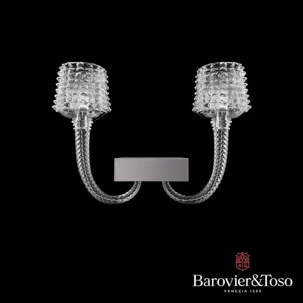 Florian Wall Lamp by Barovier&amp;Toso Murano Wall Lamps Barovier & Toso