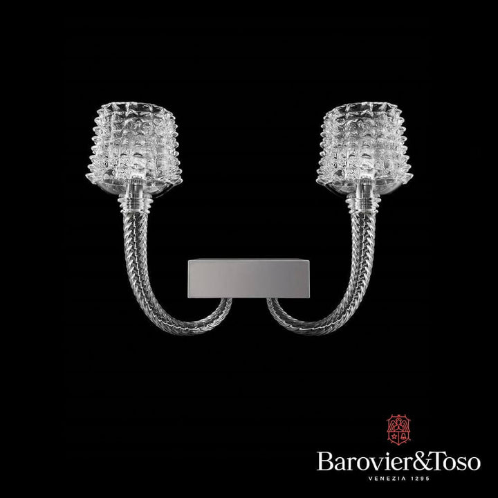 Florian Wall Lamp by Barovier&amp;Toso Murano Wall Lamps Barovier & Toso