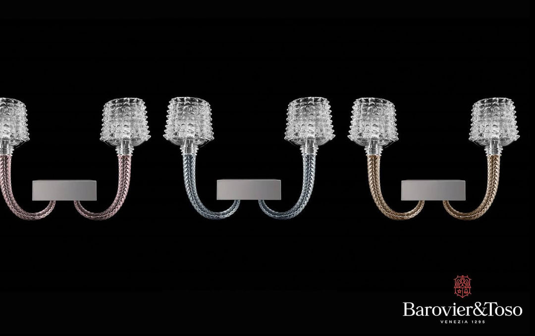 Florian Wall Lamp by Barovier&amp;Toso Murano Wall Lamps Barovier & Toso