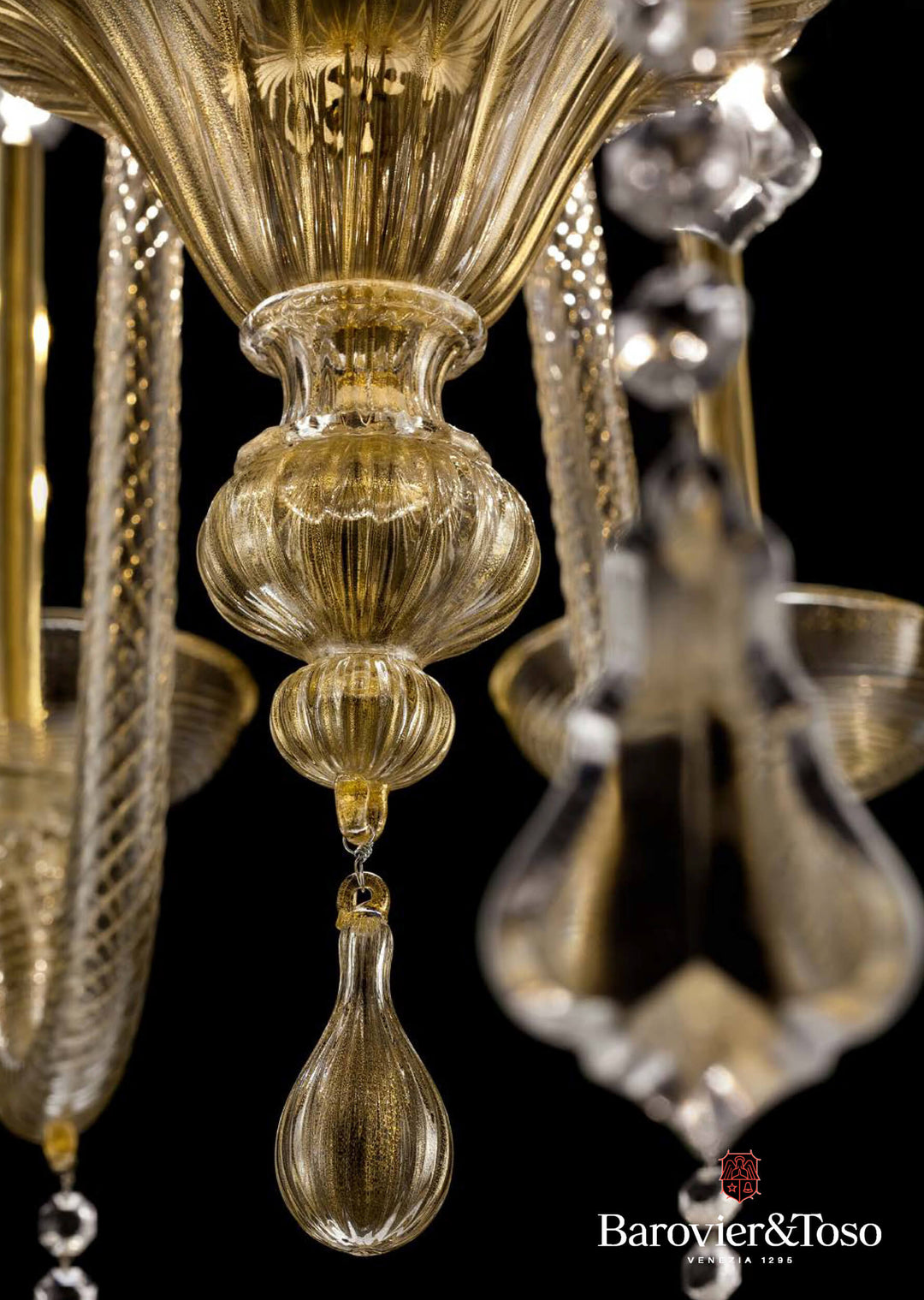 Izmir Chandelier by Barovier&amp;Toso Murano Chandeliers Barovier & Toso