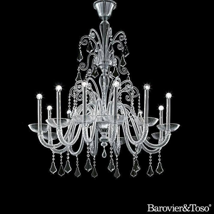 Izmir Chandelier by Barovier&amp;Toso Murano Chandeliers Barovier & Toso