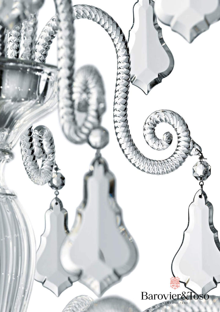 Izmir Chandelier by Barovier&amp;Toso Murano Chandeliers Barovier & Toso