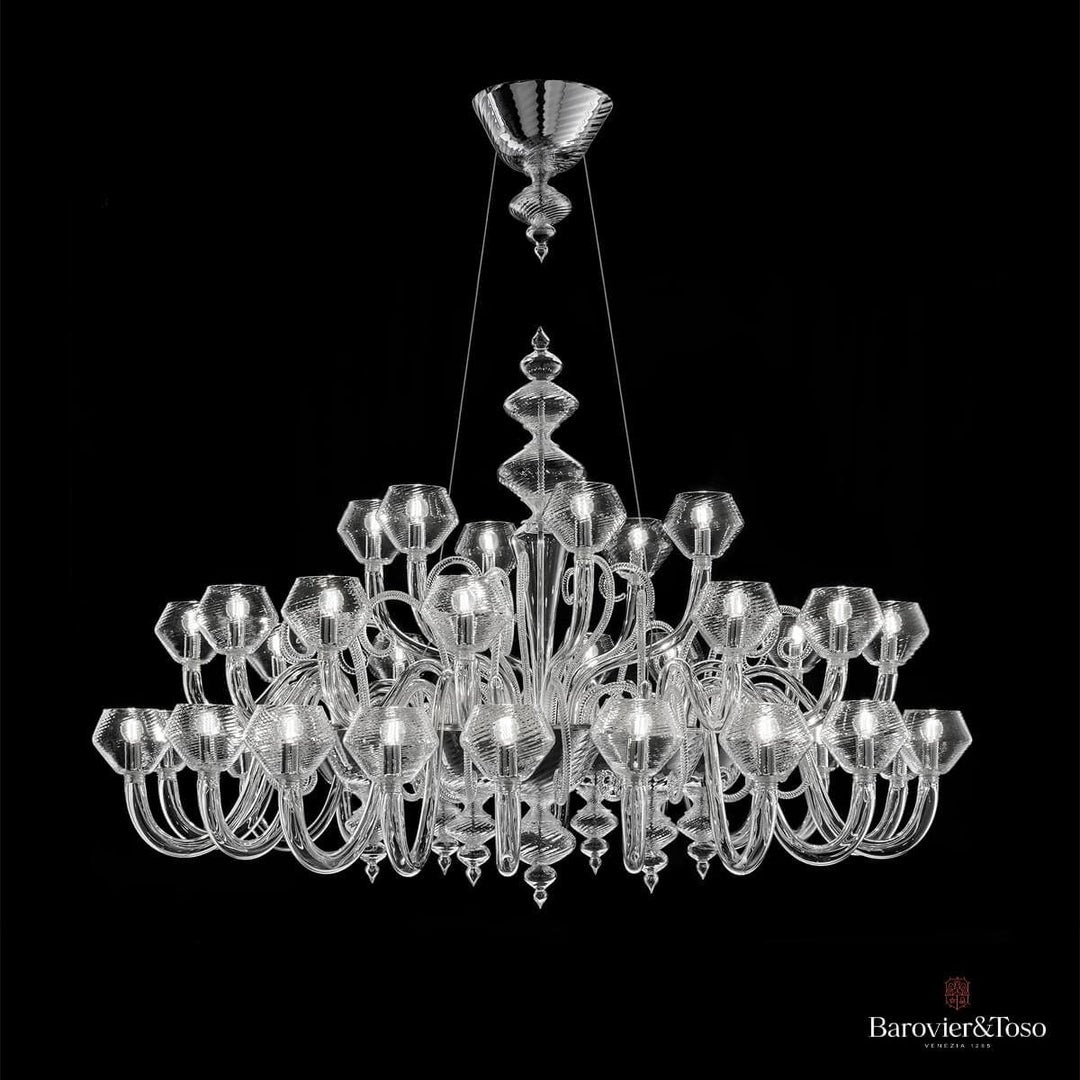 Magritte Chandelier by Barovier&amp;Toso Murano Chandeliers Barovier & Toso