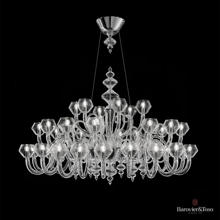 Magritte Chandelier by Barovier&amp;Toso Murano Chandeliers Barovier & Toso
