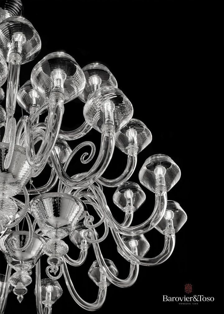 Magritte Chandelier by Barovier&amp;Toso Murano Chandeliers Barovier & Toso
