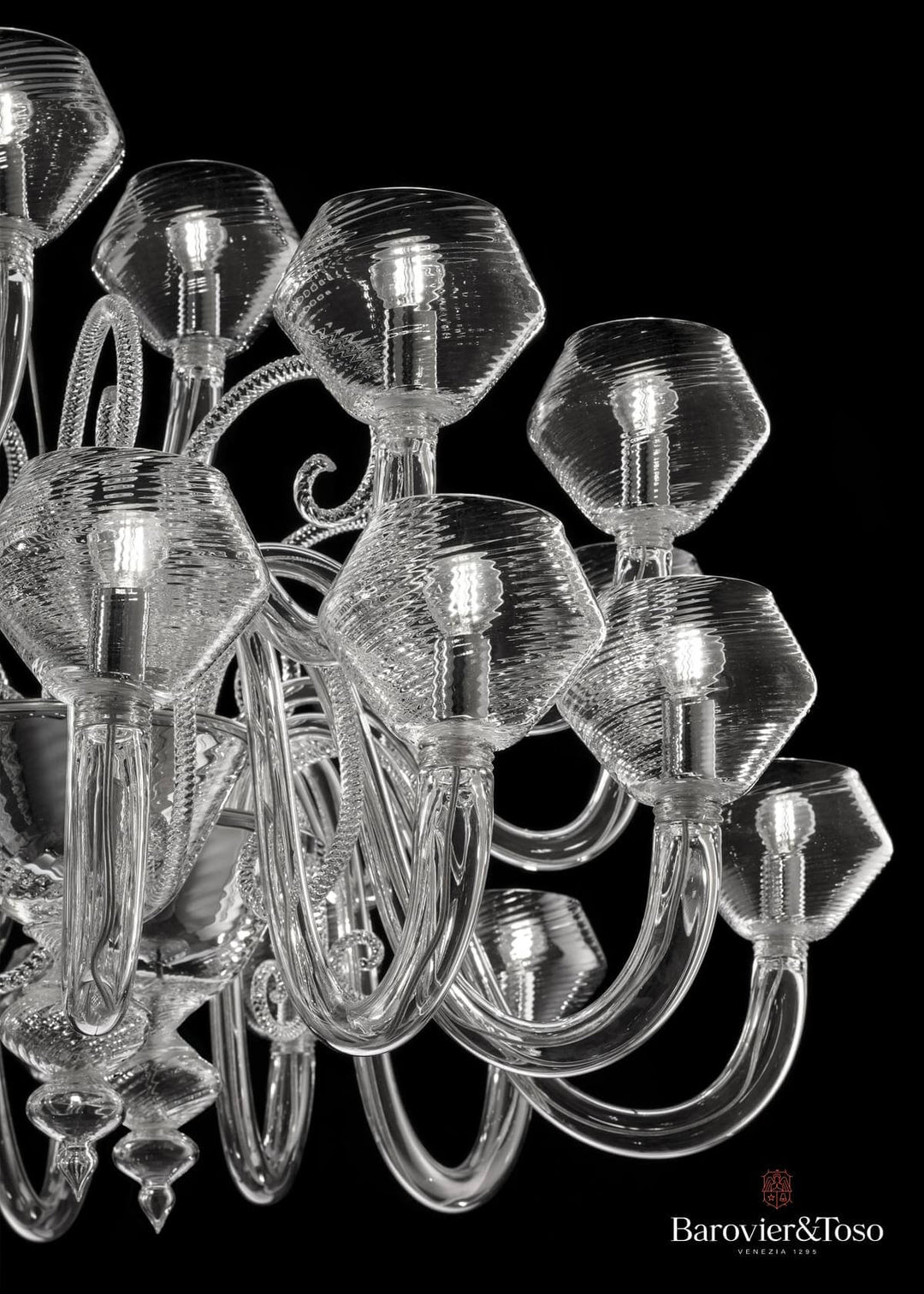 Magritte Chandelier by Barovier&amp;Toso Murano Chandeliers Barovier & Toso