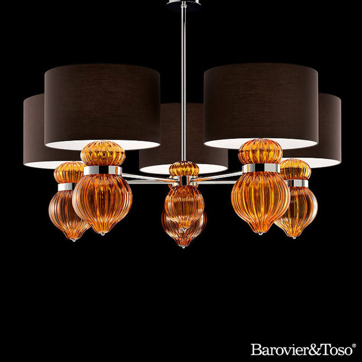 Medina Suspension Lamp by Barovier&amp;Toso Chandeliers & Suspension Lamps Barovier & Toso