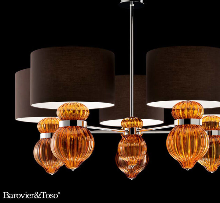 Medina Suspension Lamp by Barovier&amp;Toso Chandeliers & Suspension Lamps Barovier & Toso