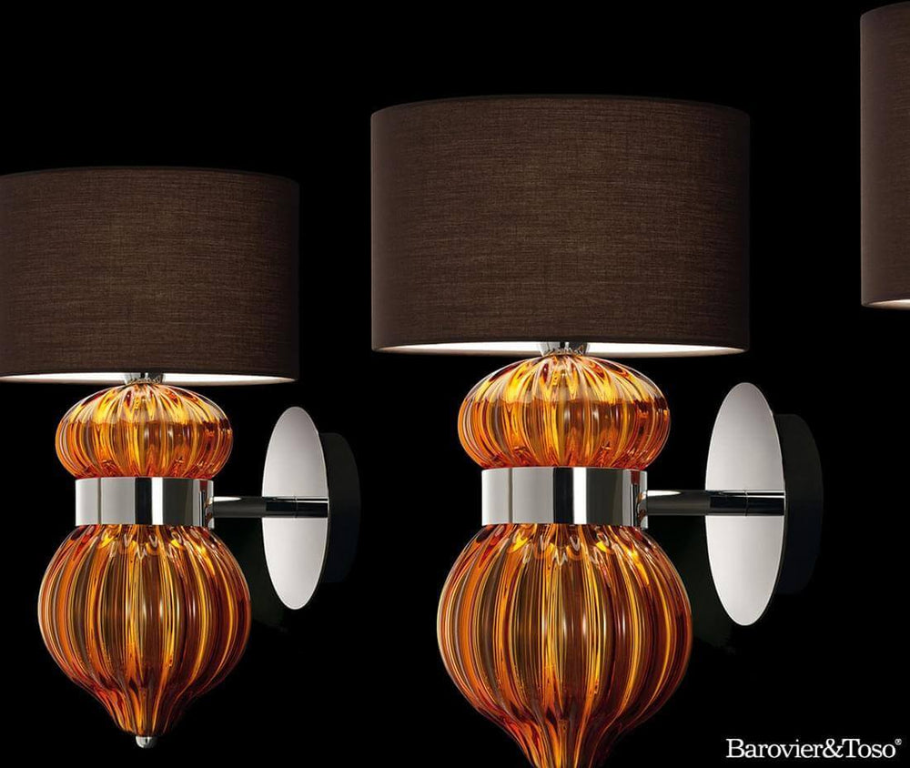 Medina Wall Lamp by Barovier&amp;Toso Murano Wall Lamps Barovier & Toso