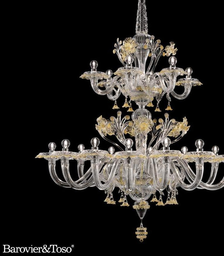 Meknes Chandelier by Barovier&amp;Toso Murano Chandeliers Barovier & Toso