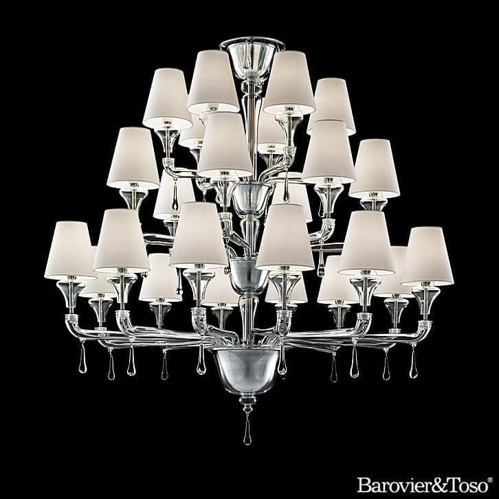Nevada Chandelier by Barovier&amp;Toso Murano Chandeliers Barovier & Toso