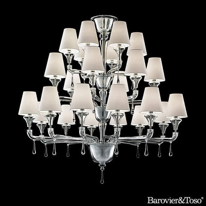 Nevada Chandelier by Barovier&amp;Toso Murano Chandeliers Barovier & Toso