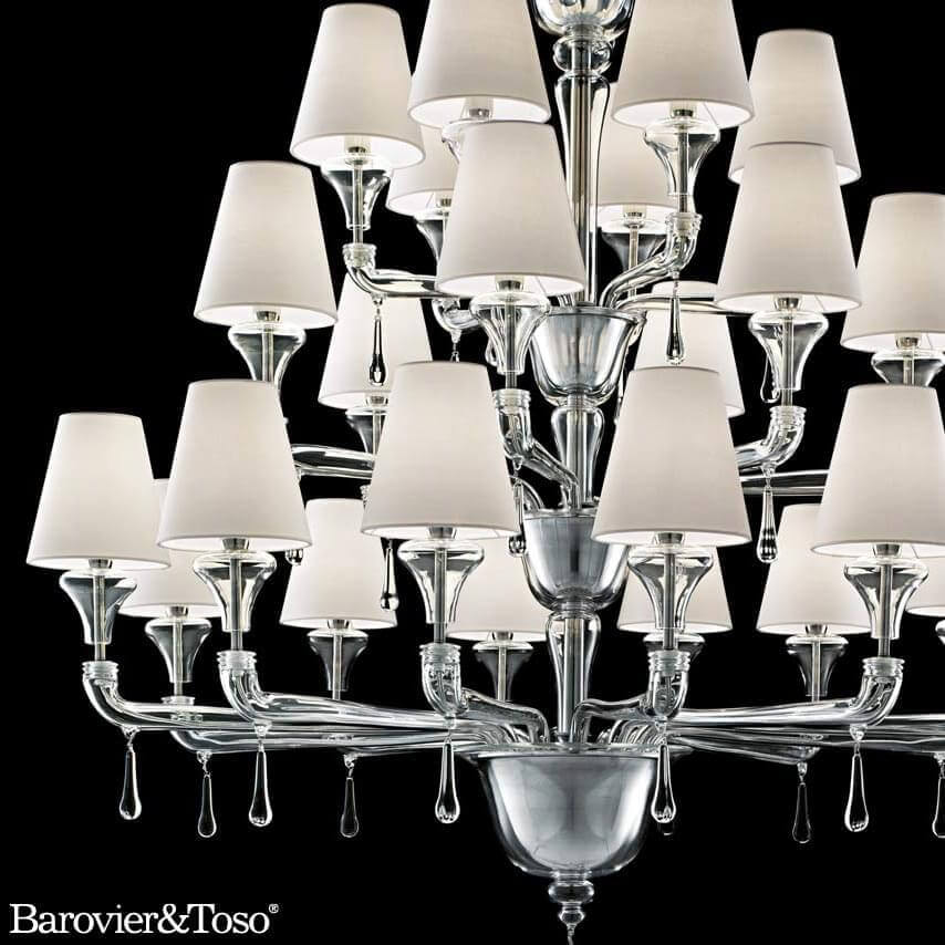 Nevada Chandelier by Barovier&amp;Toso Murano Chandeliers Barovier & Toso