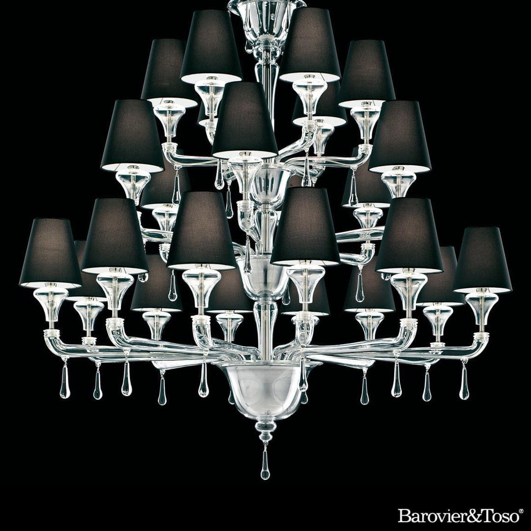 Nevada Chandelier by Barovier&amp;Toso Murano Chandeliers Barovier & Toso