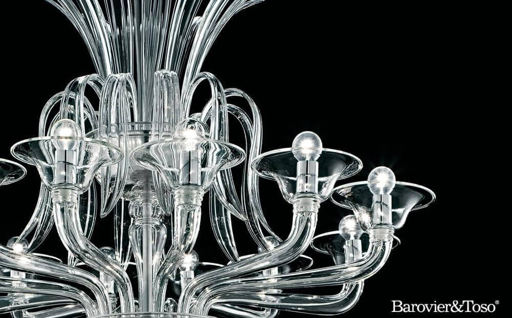 Odile Chandelier by Barovier&amp;Toso Murano Chandeliers Barovier & Toso