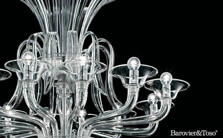 Odile Chandelier by Barovier&amp;Toso Murano Chandeliers Barovier & Toso
