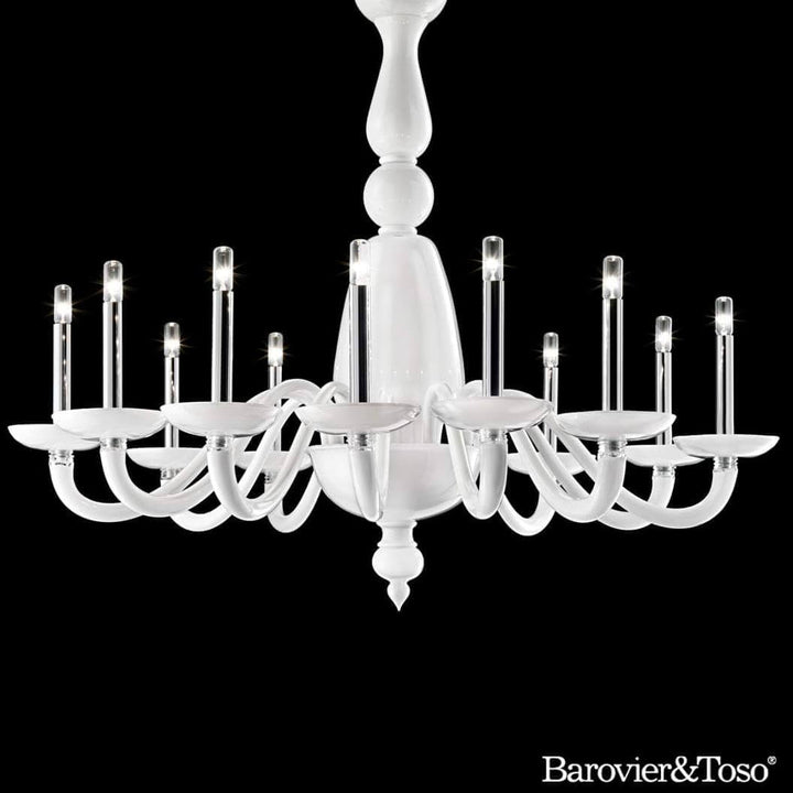 Palladiano Chandelier by Barovier&amp;Toso Chandeliers & Suspension Lamps Barovier & Toso