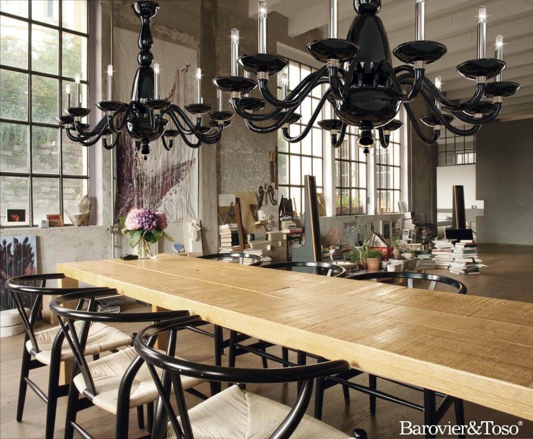 Palladiano Chandelier by Barovier&amp;Toso Chandeliers & Suspension Lamps Barovier & Toso