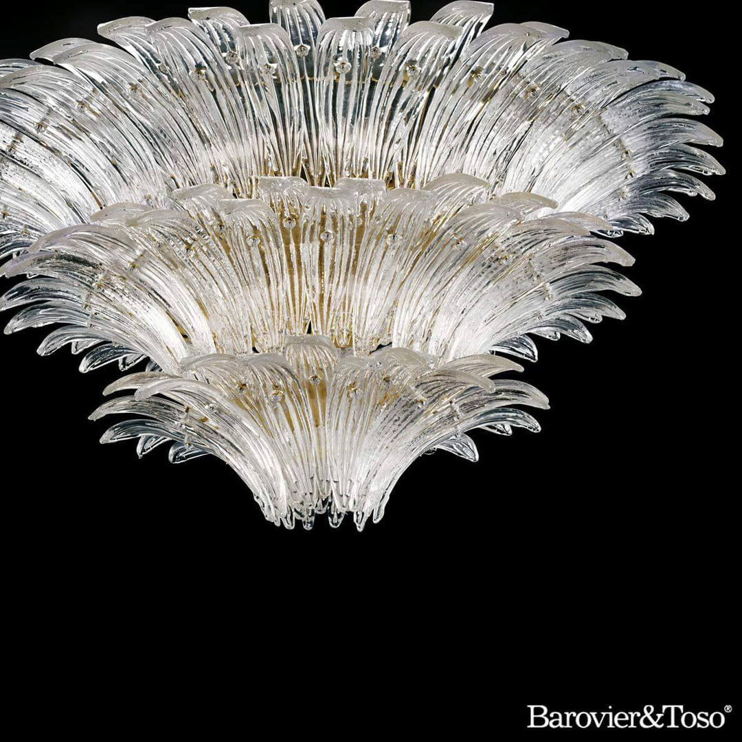 Palmette Ceiling Lamp by Barovier&amp;Toso Murano Ceiling Lamps Barovier & Toso