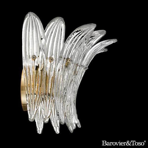 Palmette Wall Lamp by Barovier&amp;Toso Murano Wall Lamps Barovier & Toso