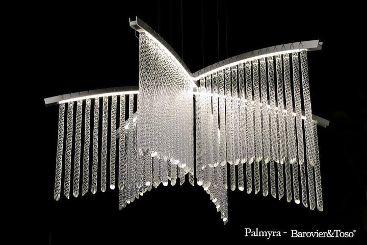 Palmyra Suspension Lamp by Barovier&amp;Toso Murano Suspension Lamps Barovier & Toso