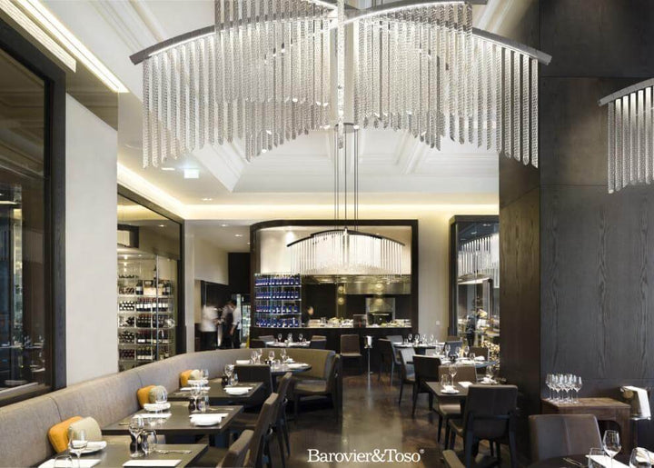 Palmyra Suspension Lamp by Barovier&amp;Toso Murano Suspension Lamps Barovier & Toso