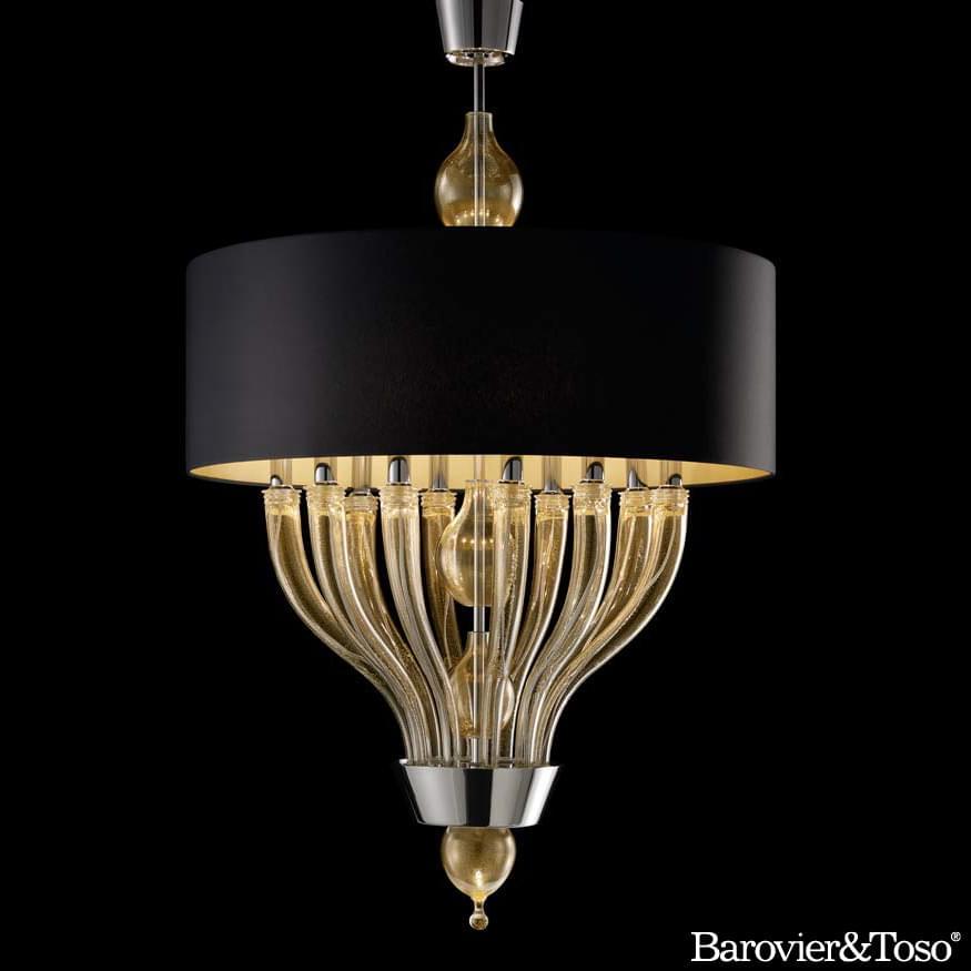 Pandora Suspension Lamp by Barovier&amp;Toso Murano Suspension Lamps Barovier & Toso