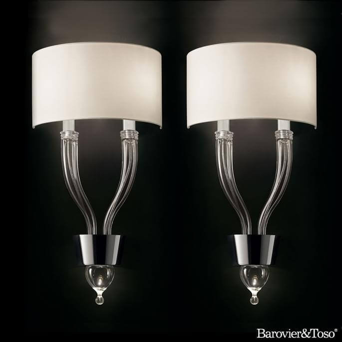 Pandora Wall Lamp by Barovier&amp;Toso Murano Wall Lamps Barovier & Toso