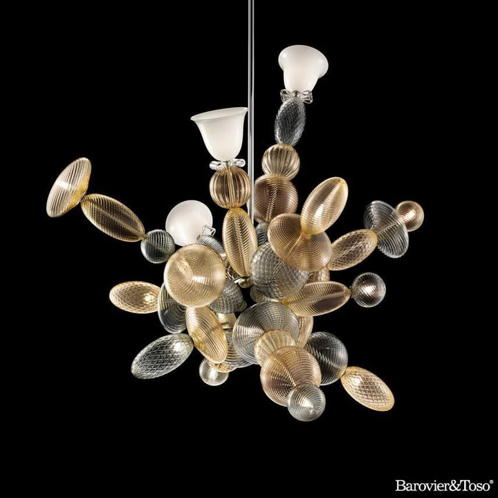 Perseus Suspension Lamp by Barovier&amp;Toso Perseus_suspension_lamp Murano Suspension Lamps Barovier & Toso