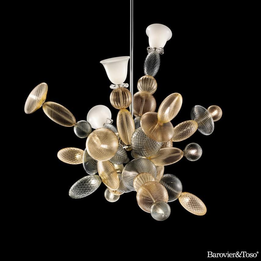Perseus Suspension Lamp by Barovier&amp;Toso Perseus_suspension_lamp Murano Suspension Lamps Barovier & Toso