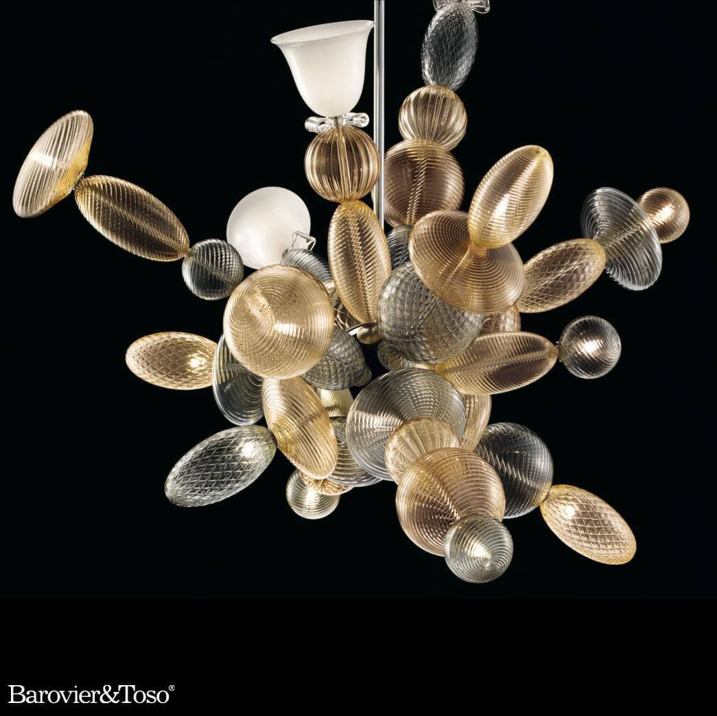 Perseus Suspension Lamp by Barovier&amp;Toso Perseus_suspension_lamp Murano Suspension Lamps Barovier & Toso