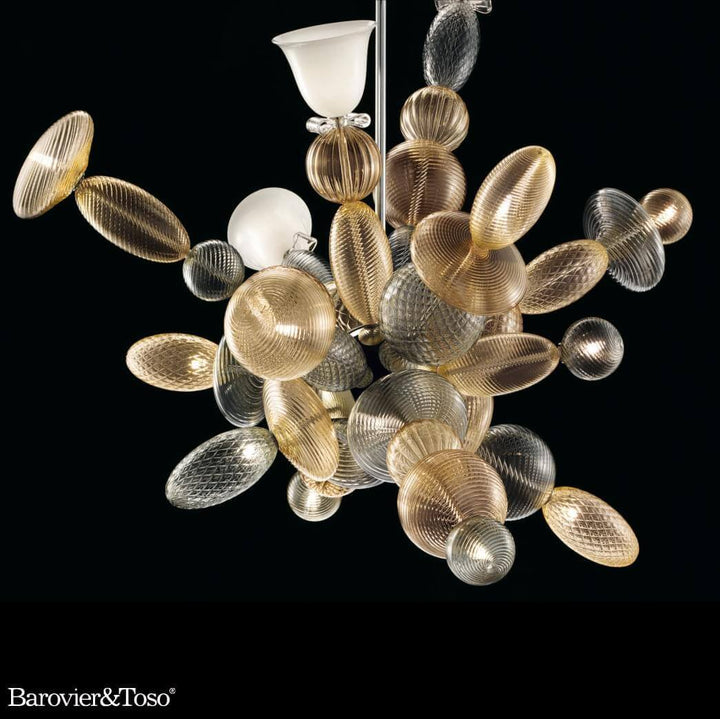 Perseus Suspension Lamp by Barovier&amp;Toso Perseus_suspension_lamp Murano Suspension Lamps Barovier & Toso
